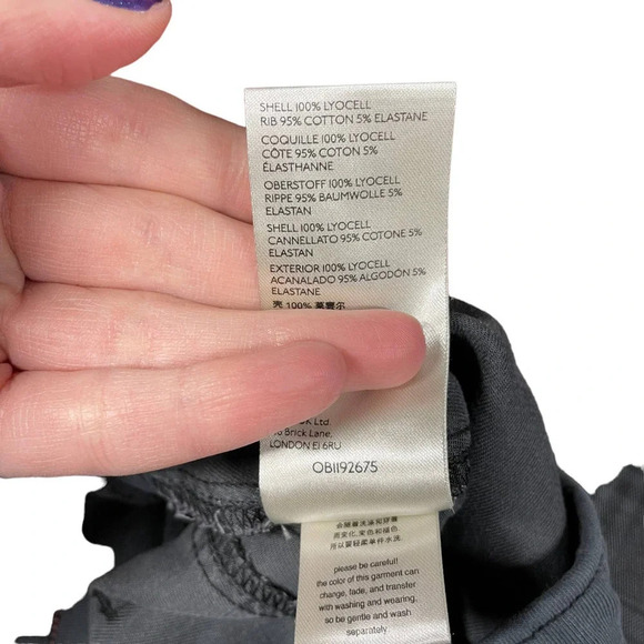 Anthropologie Kalli Joggers Pants Drawstring Plaid Leopard Print Gray Size XS - Picture 9 of 9